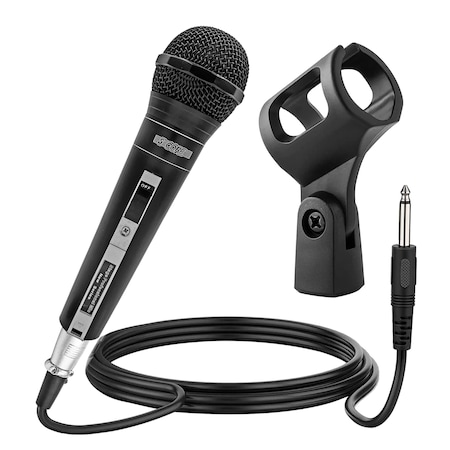 5 Core 5 Core Handheld Microphone For Karaoke Singing - Dynamic Cardioid Unidirectional Vocal XLR Mic PM 757
